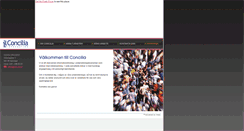 Desktop Screenshot of concilia.se